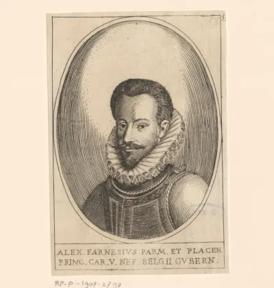 Portret van Alexander Farnese