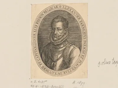 Portret van Alexander Farnese