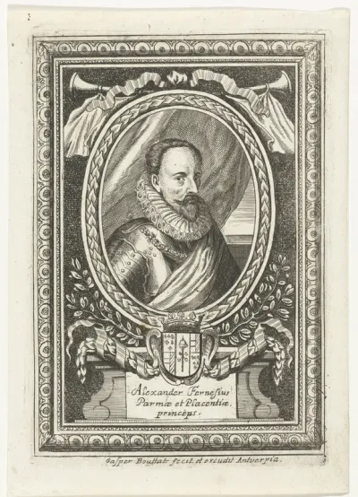 Portret van Alexander Farnese