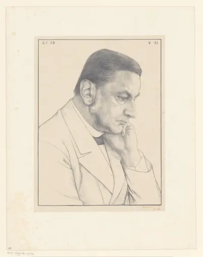 Portret van Alexander Frederik de Savornin Lohman