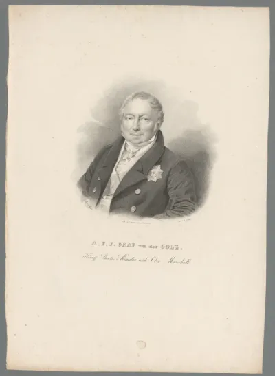 Portret van Alexander Friedrich F. von der Goltz