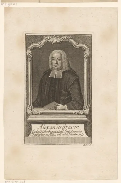 Portret van Alexander Graeven