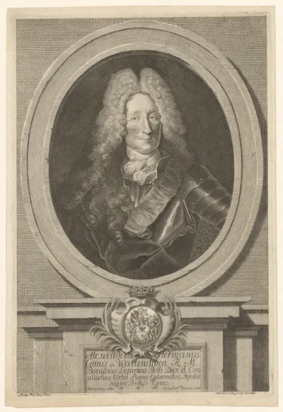 Portret van Alexander Hermann von Wartensleben
