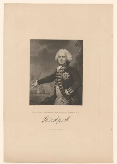Portret van Alexander Hood