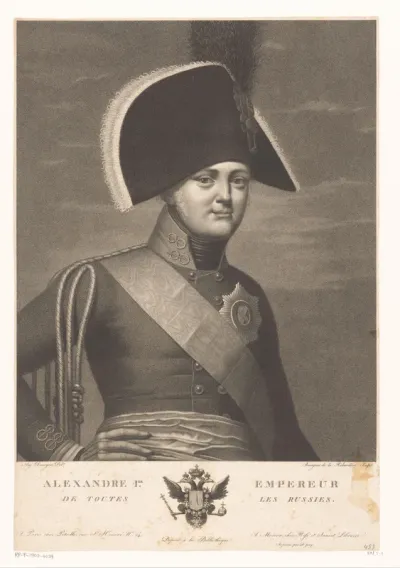 Portret van Alexander I, tsaar van Rusland