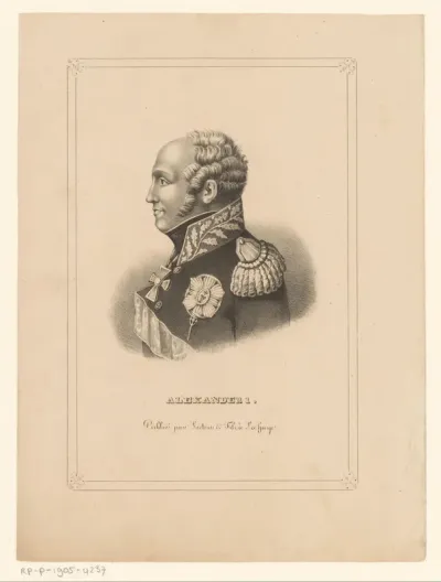 Portret van Alexander I van Rusland
