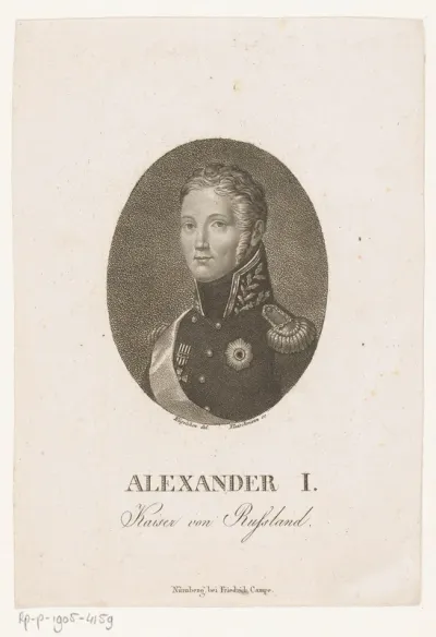 Portret van Alexander I