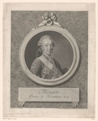 Portret van Alexander Kurakin