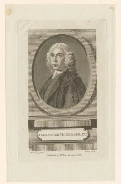 Portret van Alexander Monro