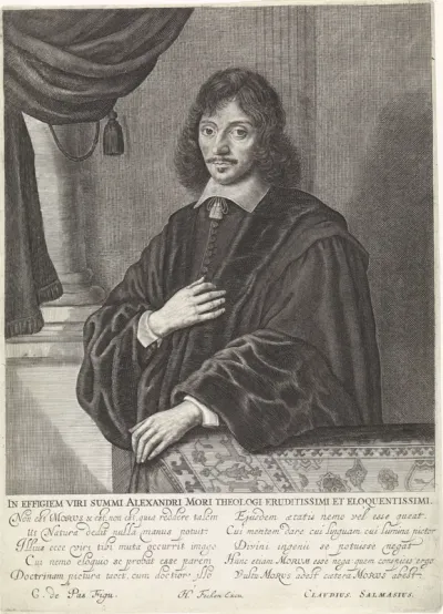 Portret van Alexander Morus