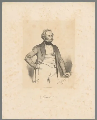 Portret van Alexander Pagenstecher
