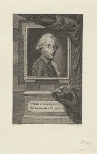 Portret van Alexander Philip van der Cappellen