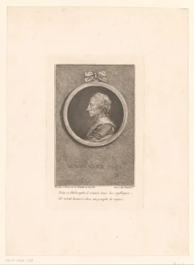 Portret van Alexander Pope
