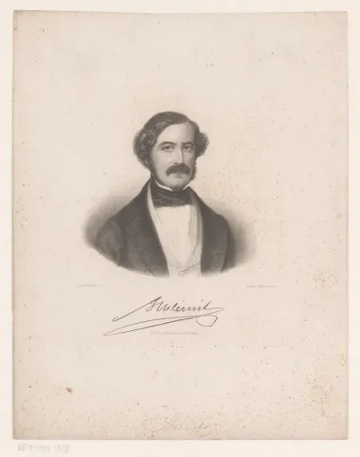 Portret van Alexander Schleinitz