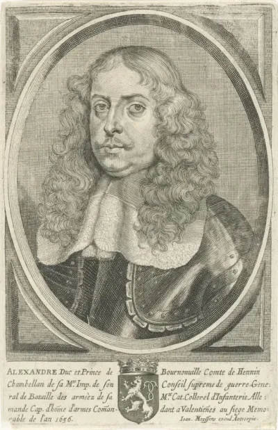 Portret van Alexander van Bournonville