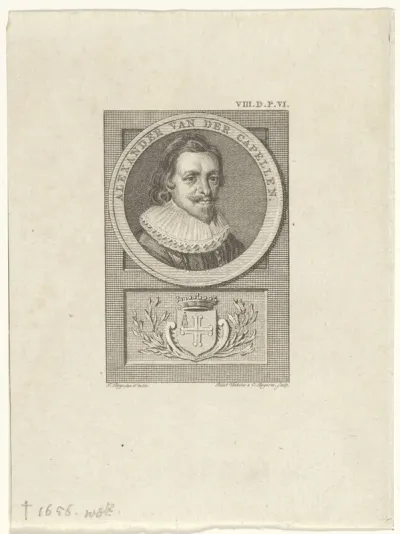 Portret van Alexander van der Capellen