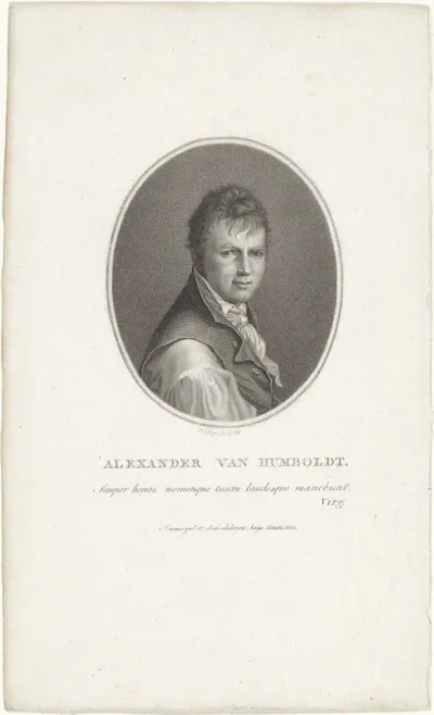 Portret van Alexander van Humboldt