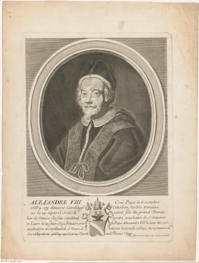 Portret van Alexander VIII