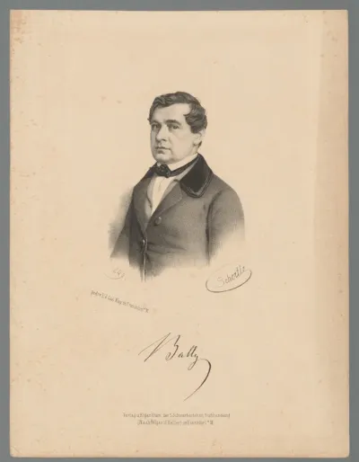 Portret van Alexander von Bally