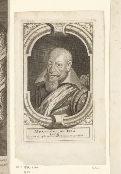 Portret van Alexander von Hasslang