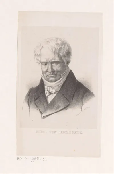 Portret van Alexander von Humboldt