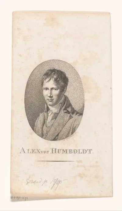 Portret van Alexander von Humboldt