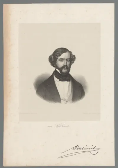 Portret van Alexander von Schleinitz
