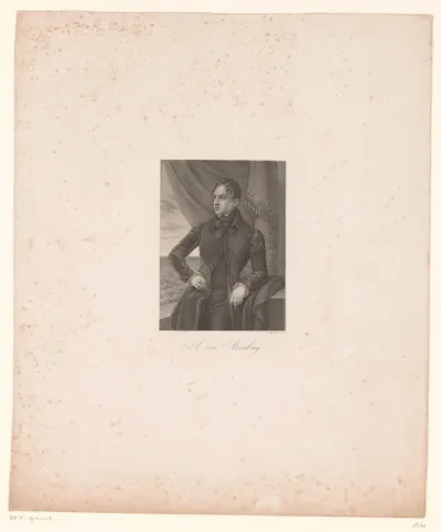 Portret van Alexander von Ungern-Sternberg