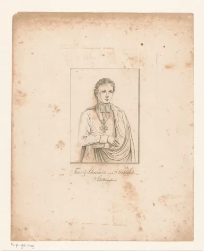 Portret van Alexander zu Hohenlohe-Waldenburg-Schillingsfürst