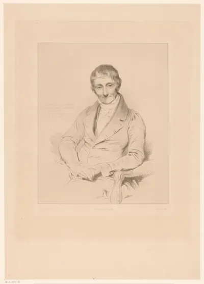 Portret van Alexandre Brongniart