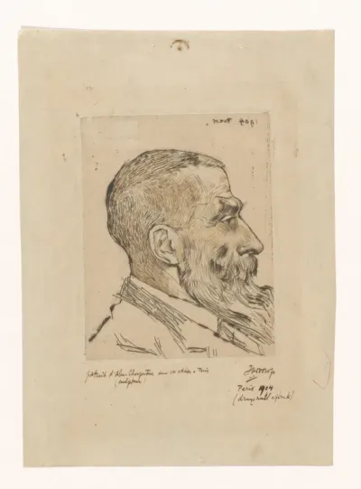 Portret van Alexandre Charpentier