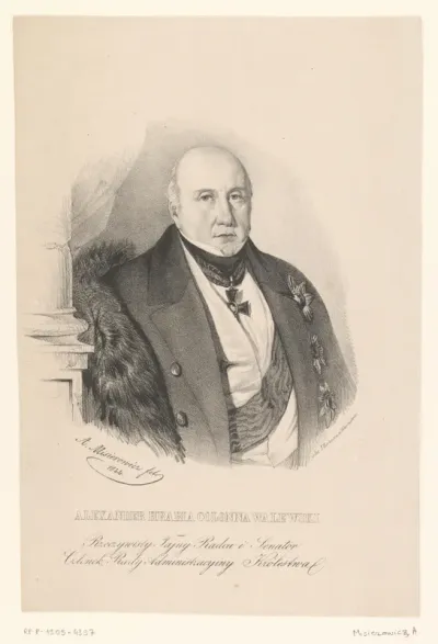 Portret van Alexandre Colonna-Walewski