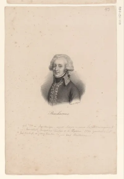 Portret van Alexandre de Beauharnais