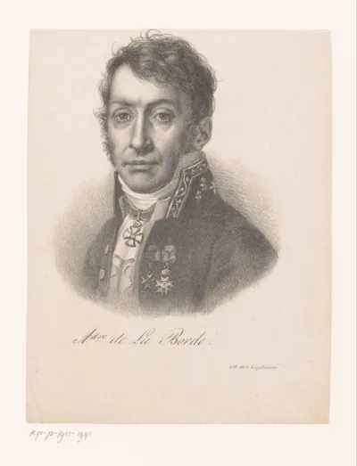 Portret van Alexandre de Laborde