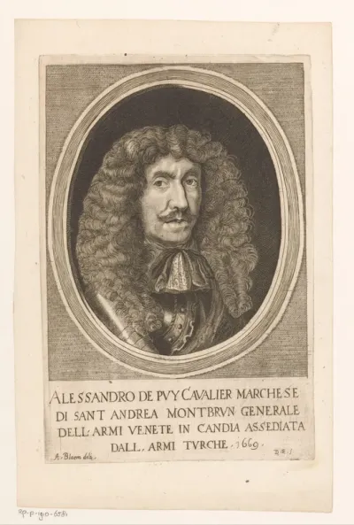 Portret van Alexandre de Saint-André Dupuy-Montbrun