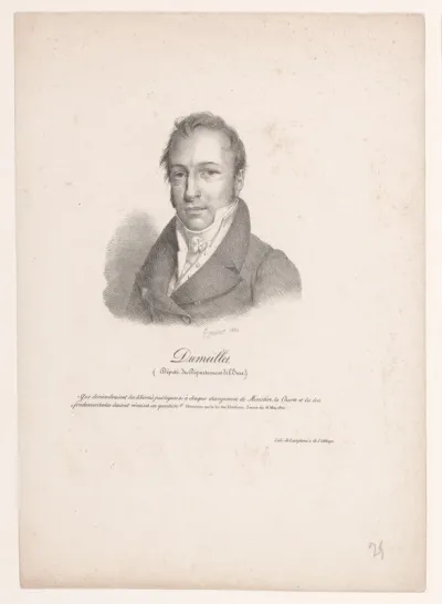 Portret van Alexandre Dumeilet
