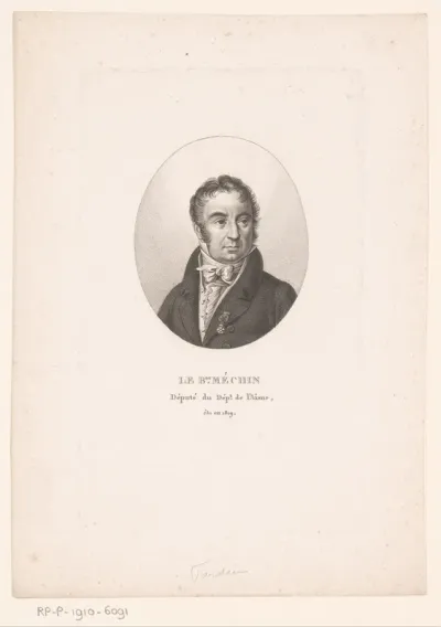 Portret van Alexandre Edme Méchin