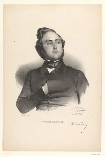 Portret van Alexandre Ledru-Rollin