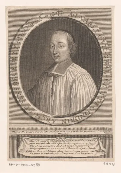 Portret van Alexandre-Louis Varet