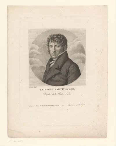 Portret van Alexandre Martin de Gray