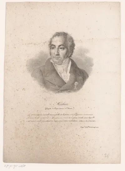 Portret van Alexandre Méchin