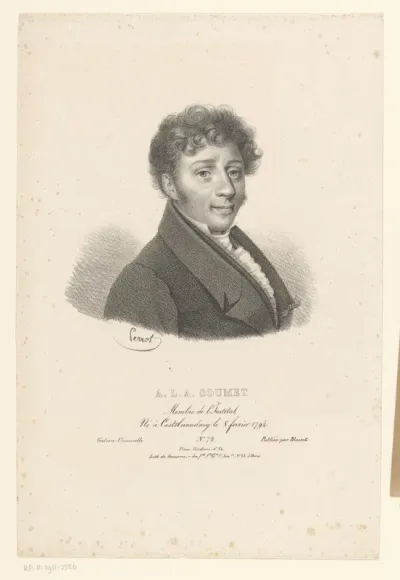Portret van Alexandre Soumet