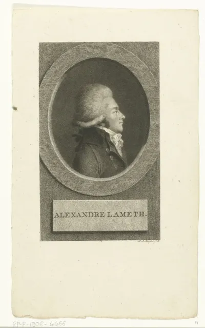 Portret van Alexandre-Théodore-Victorgraaf van Lameth
