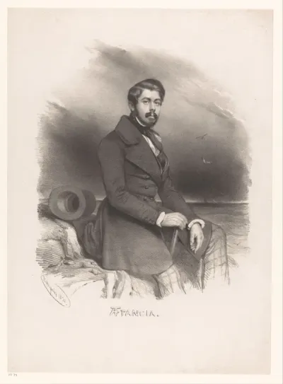 Portret van Alexandre Thomas Francia
