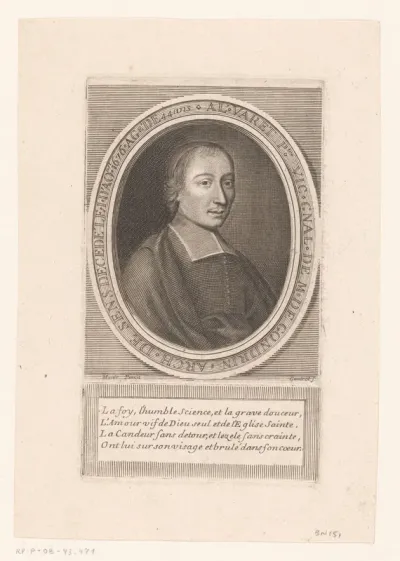 Portret van Alexandre Varet
