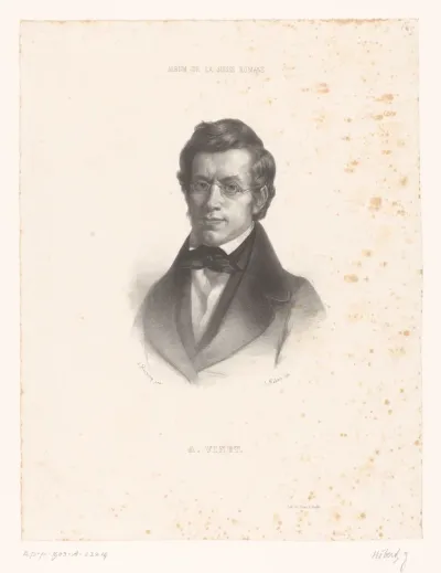 Portret van Alexandre Vinet