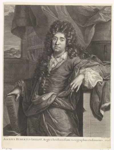 Portret van Alexis Hubert Jaillot