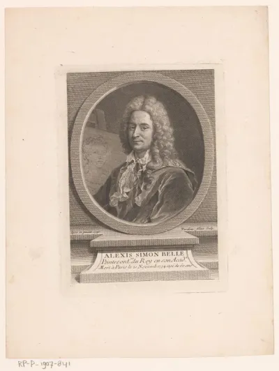 Portret van Alexis Simon Belle