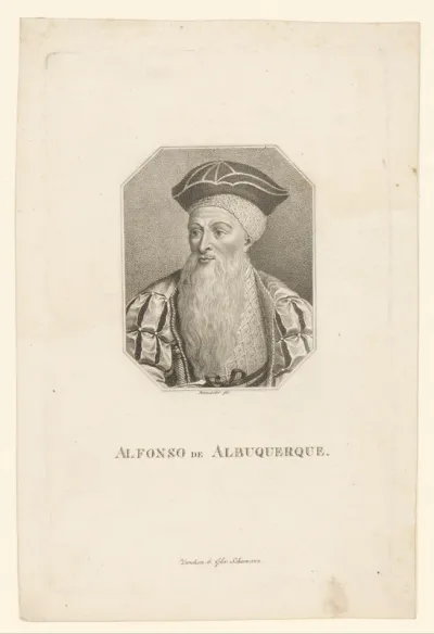 Portret van Alfons d'Albuquerque