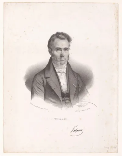 Portret van Alfred-Armand-Louis-Marie Velpeau
